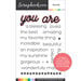 Scrapbook.com - Clear Photopolymer Stamp Set - You Are