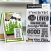 Scrapbook.com - Clear Photopolymer Stamp Set - Encouraging Words