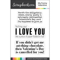 Scrapbook.com - Clear Photopolymer Stamp Set - My Funny Valentine