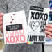 Scrapbook.com - Clear Photopolymer Stamp Set - XOXO