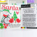 Scrapbook.com - Clear Photopolymer Stamp Set - Christmas Fun Card Sentiments