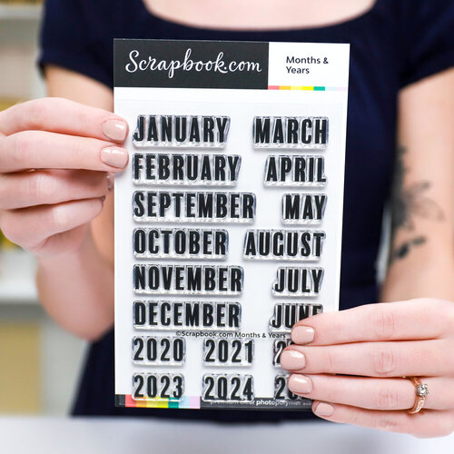 Planner Months & Days (Calendar Builder) :: 4x6 Clear Stamp Set – Ink Blot  Shop LLC