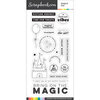 Scrapbook.com - Clear Photopolymer Stamp Set - Magical Day