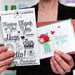 Scrapbook.com - Clear Photopolymer Stamp Set - Cards for Kindness