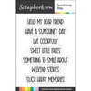 Scrapbook.com - Clear Photopolymer Stamp Set - Sunshiney Day
