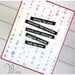 Scrapbook.com - Clear Photopolymer Stamp Set - Wordfetti - Best Day Ever