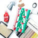 Scrapbook.com - Clear Photopolymer Stamp Set - Slimline Christmas Foliage