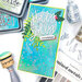 Scrapbook.com - Clear Photopolymer Stamp Set - Slimline Christmas Foliage