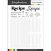 Scrapbook.com - Clear Photopolymer Stamp Set - Recipe Card Maker