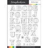 Scrapbook.com - Clear Photopolymer Stamp Set - Brooklyn Upper