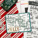 Scrapbook.com - Clear Photopolymer Stamp Set - Christmas Expressions