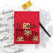 Scrapbook.com - Clear Photopolymer Stamp Set - Christmas Expressions