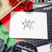 Scrapbook.com - Clear Photopolymer Stamp Set - Mini Holly Jolly