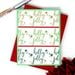 Scrapbook.com - Clear Photopolymer Stamp Set - Mini Holly Jolly
