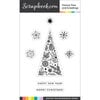 Scrapbook.com - Clear Photopolymer Stamp Set - Festive Tree and Greetings