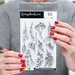 Scrapbook.com - Clear Photopolymer Stamp Set - Spring Sprigs