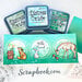 Scrapbook.com - Clear Photopolymer Stamp Set - Spring Animals