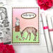 Scrapbook.com - Clear Photopolymer Stamp Set - Spring Animals