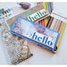 Scrapbook.com - Clear Photopolymer Stamp Set - Slimline Floral