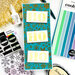 Scrapbook.com - Clear Photopolymer Stamp Set - Slimline Snowflake