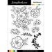 Scrapbook.com - Clear Photopolymer Stamp Set - Rose Blossoms