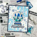 Scrapbook.com - Clear Photopolymer Stamp Set - Build a Scene - Snow Globe