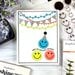 Scrapbook.com - Clear Photopolymer Stamp Set - Build and Layer - Smiles and Wishes