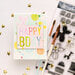 Scrapbook.com - Clear Photopolymer Stamp Set - Happy Birthday