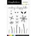 Scrapbook.com - Clear Photopolymer Stamp Set - Hello Bloom