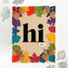 Scrapbook.com - Clear Photopolymer Stamp Set - Hi Family and Fall