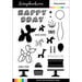Scrapbook.com - Stencil and Clear Photopolymer Stamp Set - Celebration Bundle