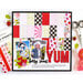 Scrapbook.com - Clear Photopolymer Stamp Set - Bold Letters - Large - Outline A-K