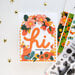 Scrapbook.com - Clear Photopolymer Stamp Set - Joyful - Wishes