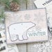 Scrapbook.com - Clear Photopolymer Stamp Set - Hello Winter