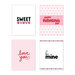 Scrapbook.com - Clear Photopolymer Stamp Set - Sweet Heart Love
