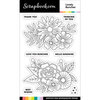 Scrapbook.com - Clear Photopolymer Stamp Set - Market Bloom - Lovely Bunches