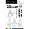 Scrapbook.com - Clear Photopolymer Stamp Set - Love Gnomes