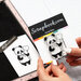 Scrapbook.com - Clear Photopolymer Stamp Set - Panda Bear