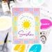 Scrapbook.com - Clear Photopolymer Stamp Set - Sunshine