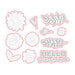 Scrapbook.com - Photopolymer Stamp Set and Coordinating Die - Sunshine Blooms
