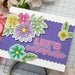 Scrapbook.com - Photopolymer Stamp Set and Coordinating Die - Sunshine Blooms