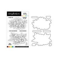 Scrapbook.com - Decorative Die and Photopolymer Stamp Set - Lovely Bunches