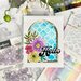 Scrapbook.com - Photopolymer Stamp Set and Coordinating Die - Lovely Bunches