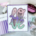 Scrapbook.com - Decorative Die and Photopolymer Stamp Set - Love You xoxo
