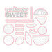 Scrapbook.com - Decorative Die and Photopolymer Stamp Set - You're So Sweet