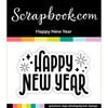 Scrapbook.com - Clear Photopolymer Stamp Set - Happy New Year