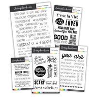 Scrapbook.com - Clear Photopolymer Stamp Set - Autumn Bundle