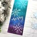 Scrapbook.com - Decorative Die and Photopolymer Stamp Set - Dainty Snowflakes - Large