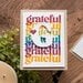 Scrapbook.com - Decorative Die and Photopolymer Stamp Set - Gratitude