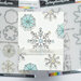 Scrapbook.com - Decorative Die and Photopolymer Stamp Set - Dainty Snowflakes - Small
